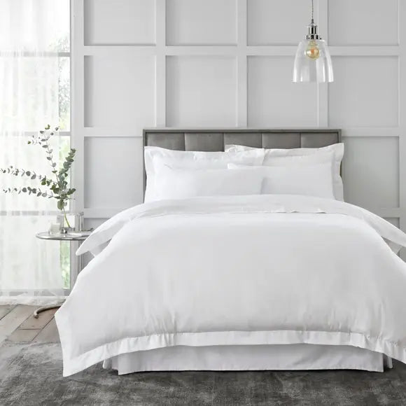 Hotel 230 Thread Count Cotton Sateen Duvet Cover Dunelm