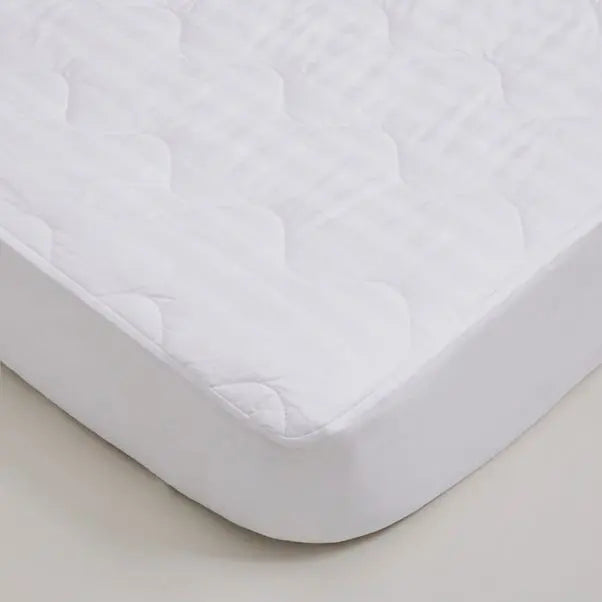 Hotel Luxury Cotton Mattress Protector Dunelm