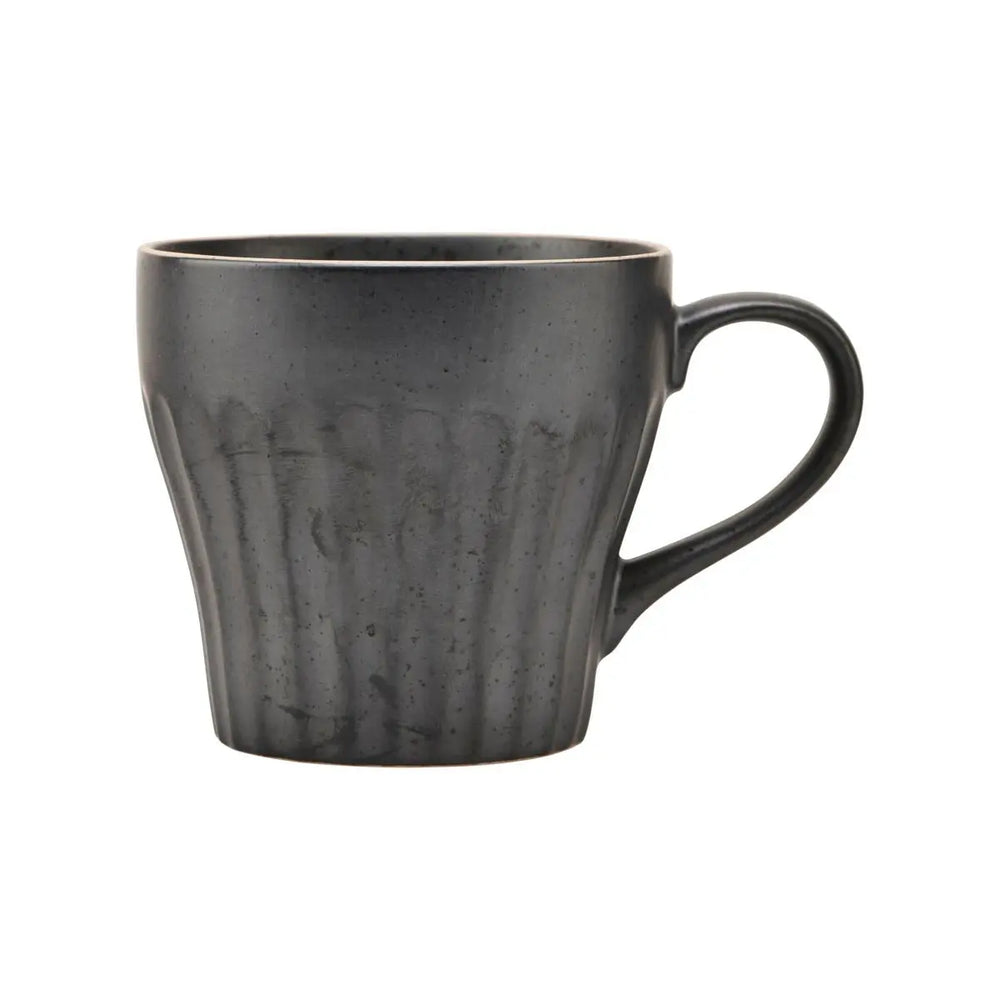 House Doctor Berica Cup With Handle Black House Doctor