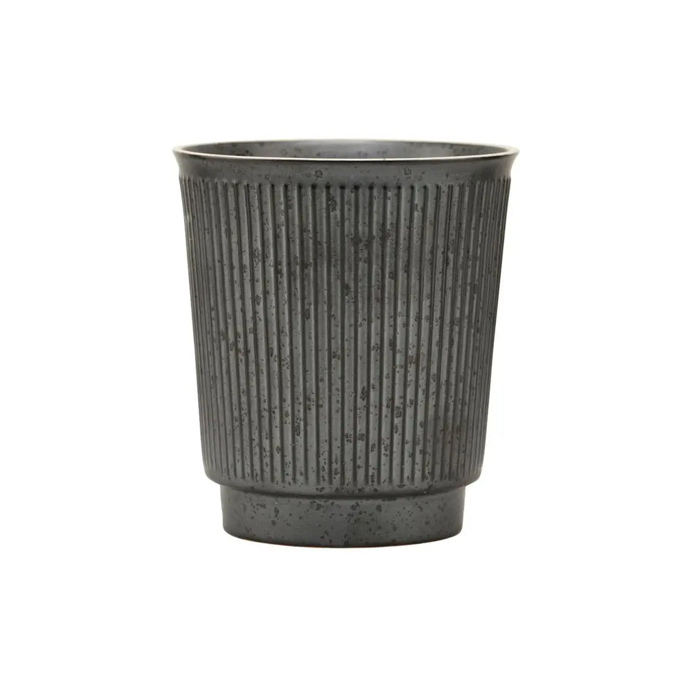 House Doctor Berica Cup Without Handle Black House Doctor