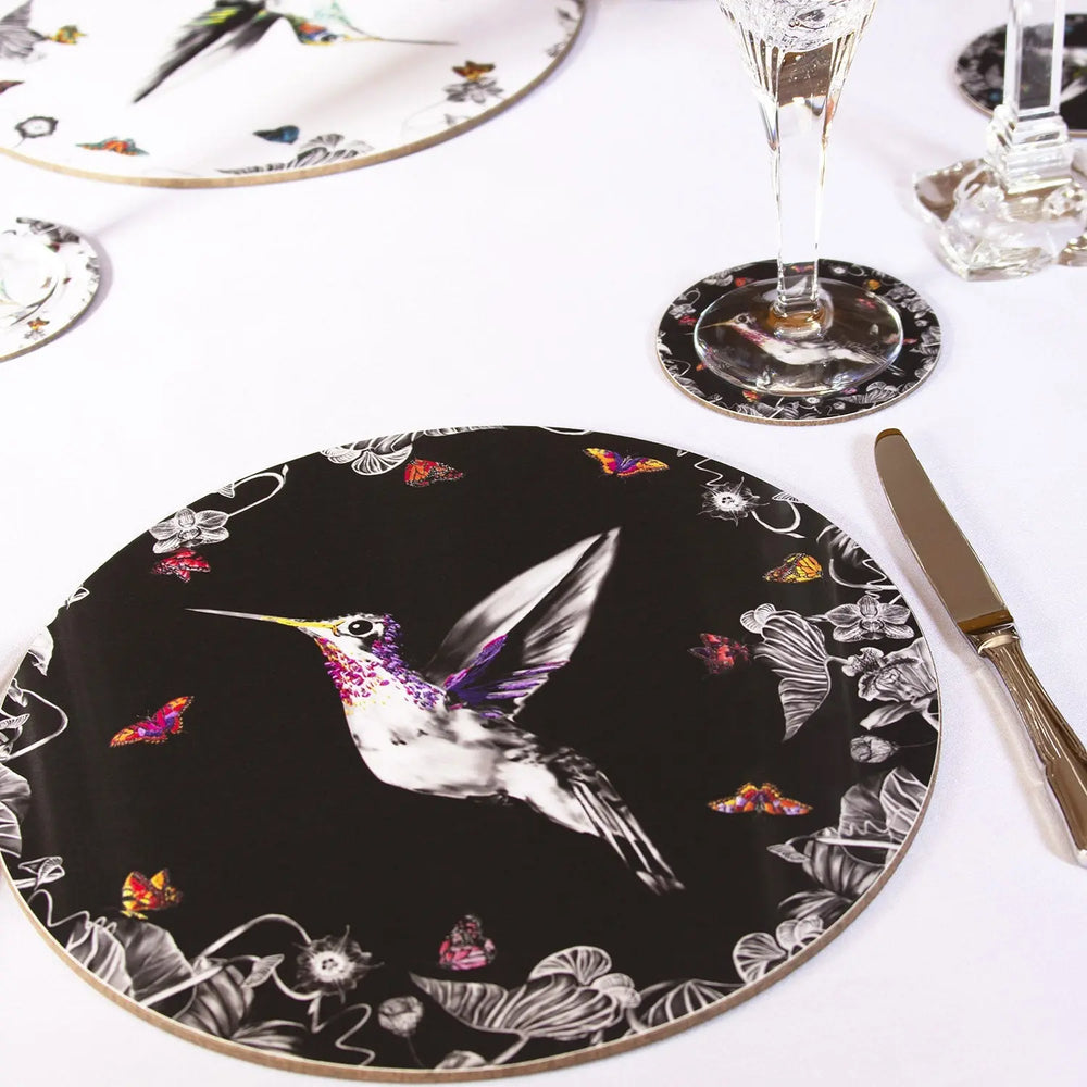 Hummingbird Placemats - Set a of 4 Mixed Susannah Weiland Collections