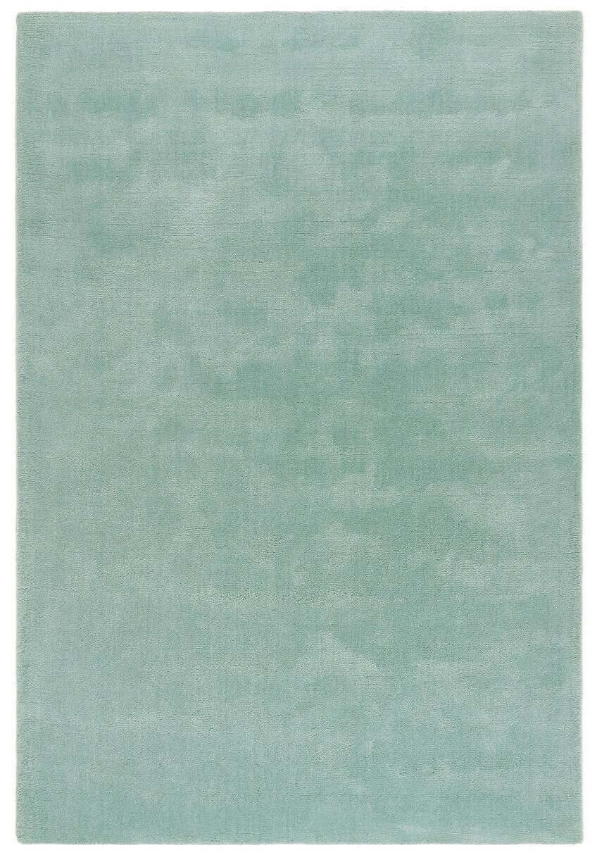 Hush Solid Aqua Luxury Rug The Rugs