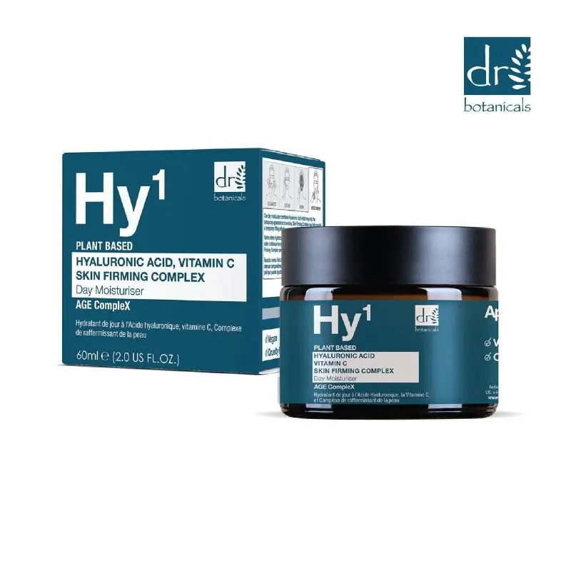 Hyaluronic Acid 1% & Vitamin C 1% & Skin Firming Complex 1% Day Moisturiser 60ml Dr Botanicals