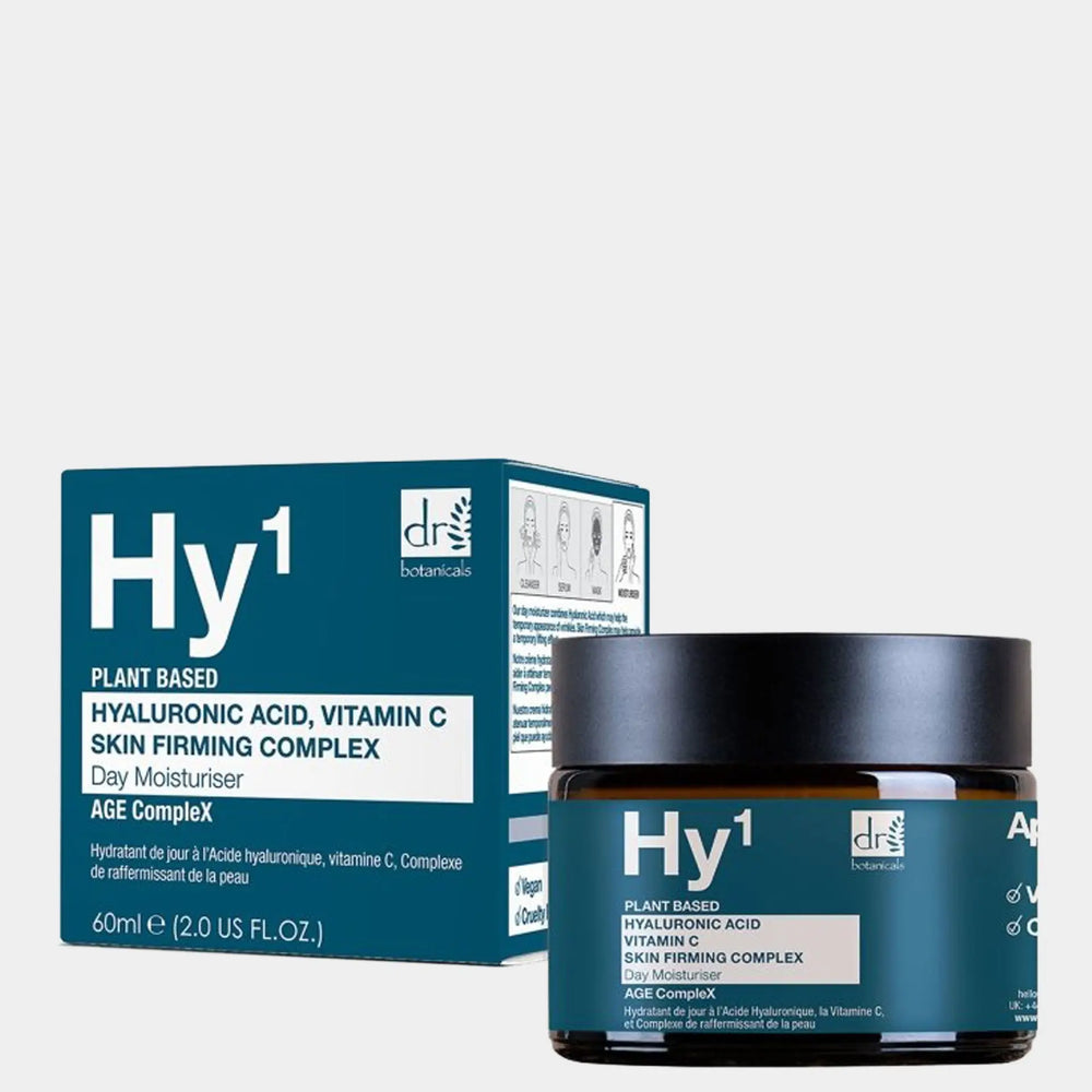 Hyaluronic Acid 1% & Vitamin C 1% & Skin Firming Complex 1% Day Moisturiser 60ml Dr Botanicals
