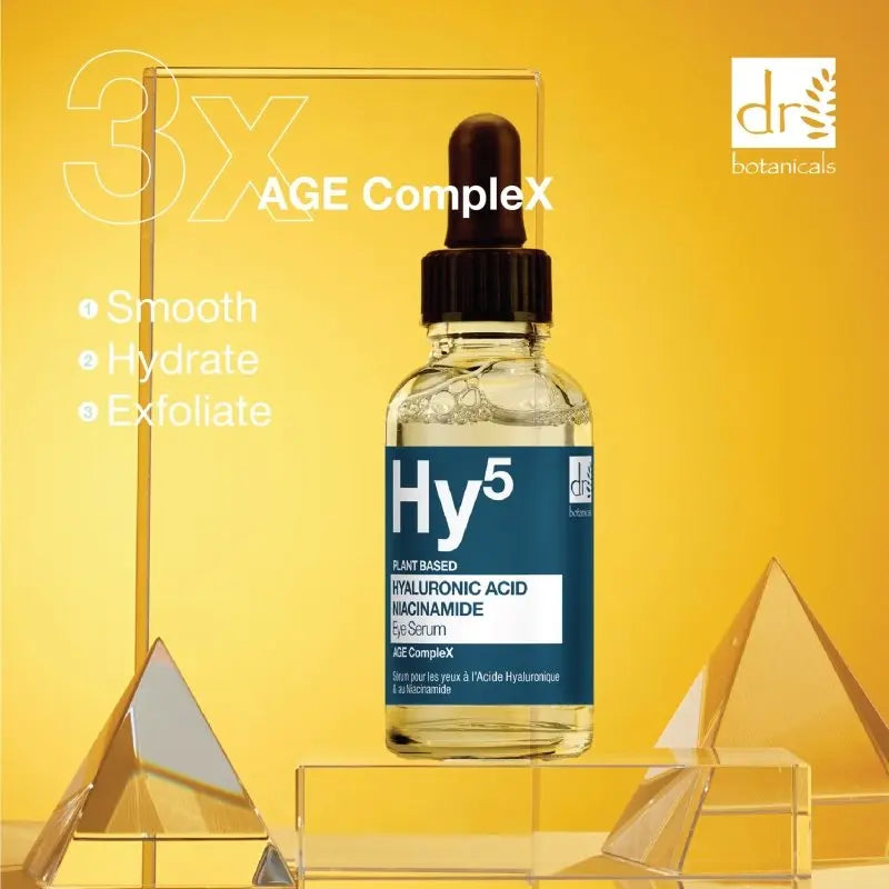 Hyaluronic Acid 5% & Niacinamide 5% Eye Serum 15ml Dr Botanicals