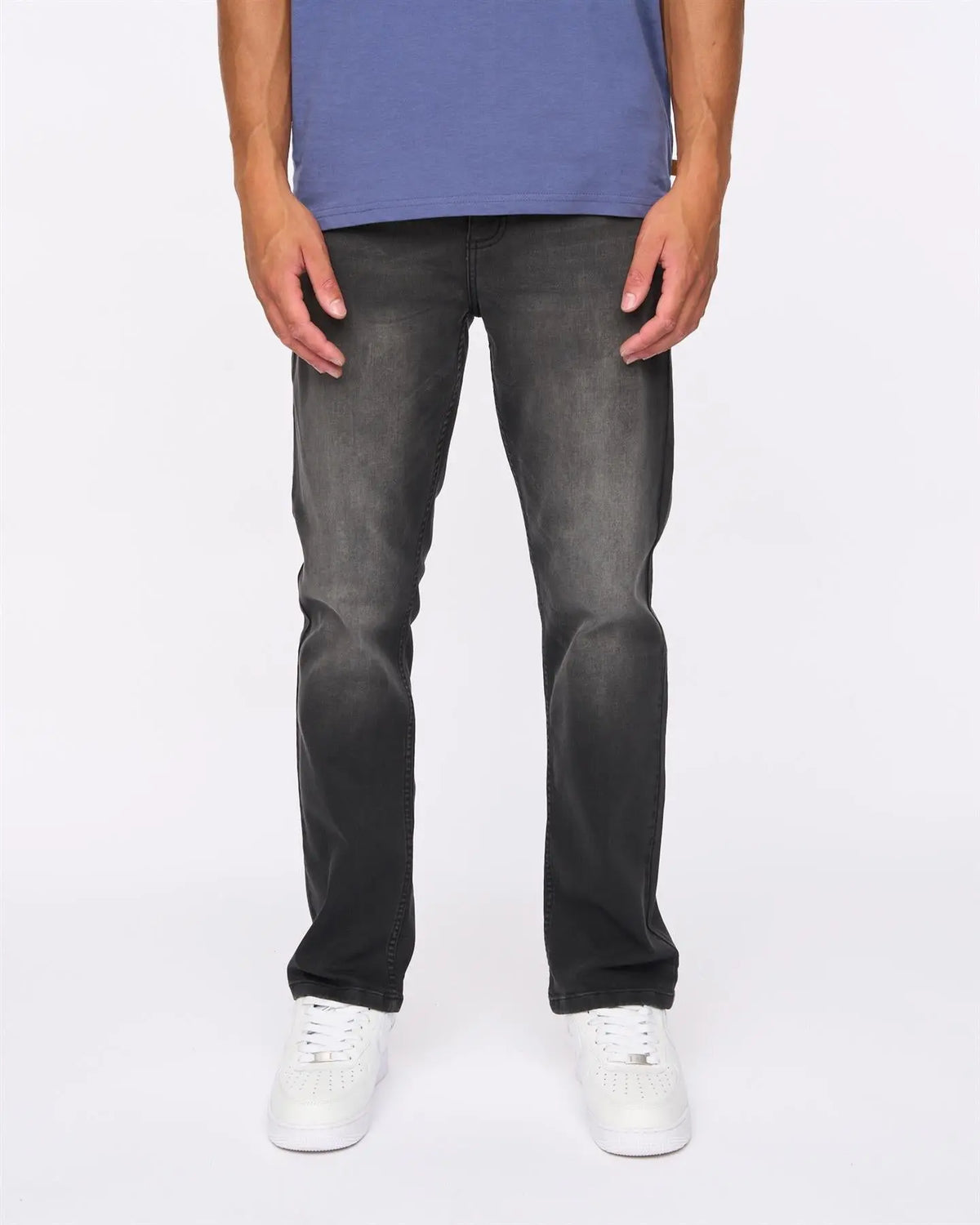 Hydras Straight Leg Jeans Black Duck and Cover