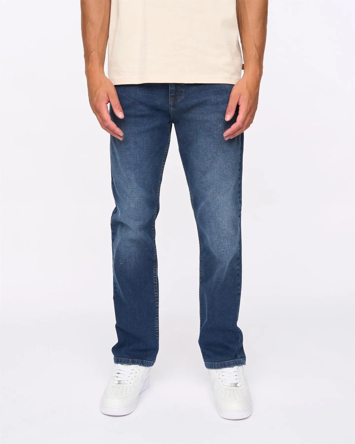 Hydras Straight Leg Jeans Dark Wash Duck and Cover
