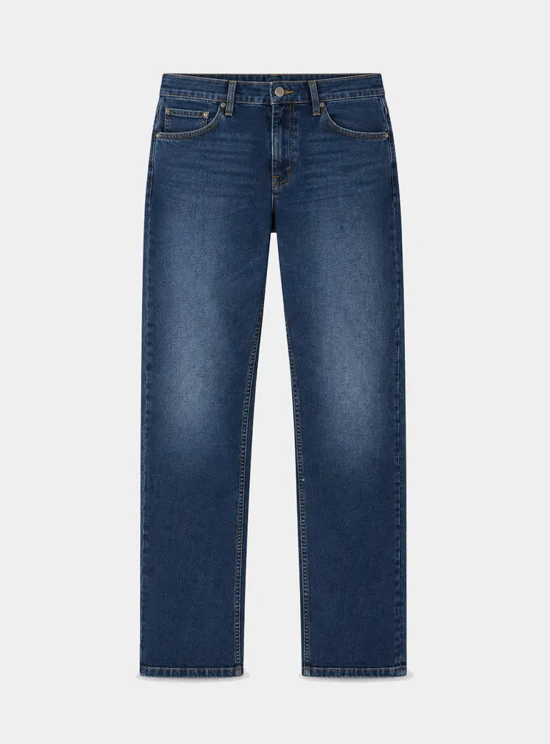 Hydras Straight Leg Jeans Dark Wash Duck and Cover