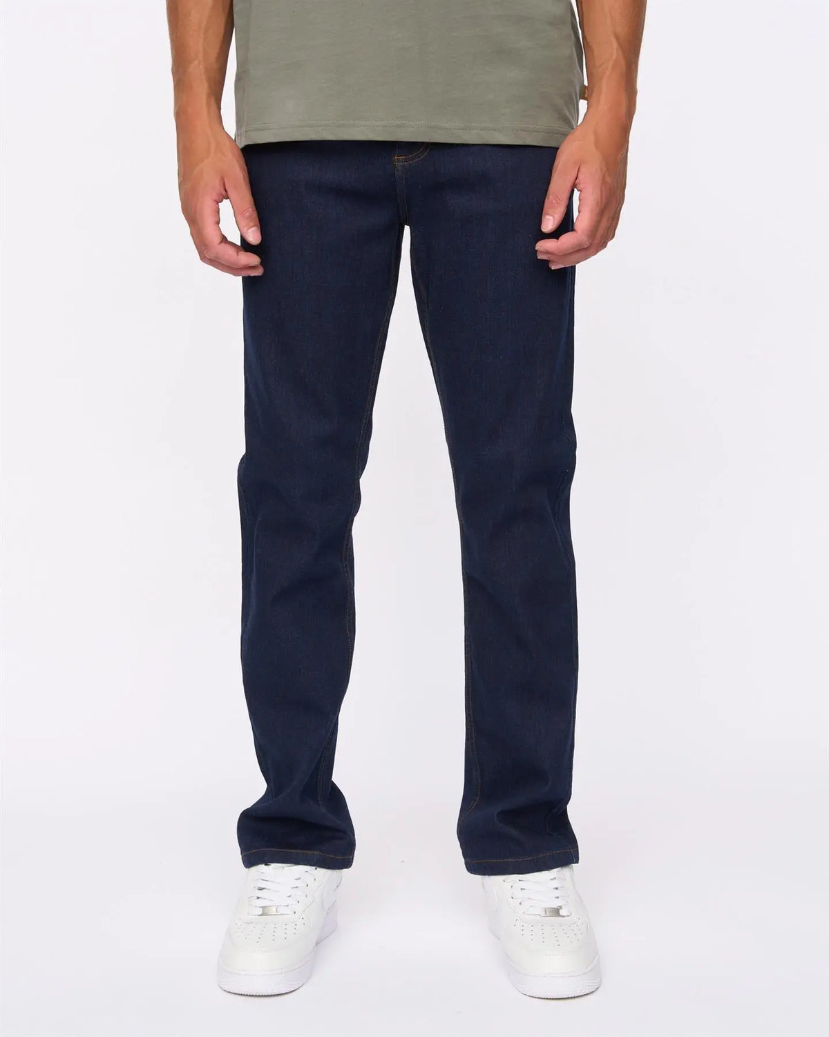Hydras Straight Leg Jeans Raw Wash Duck and Cover