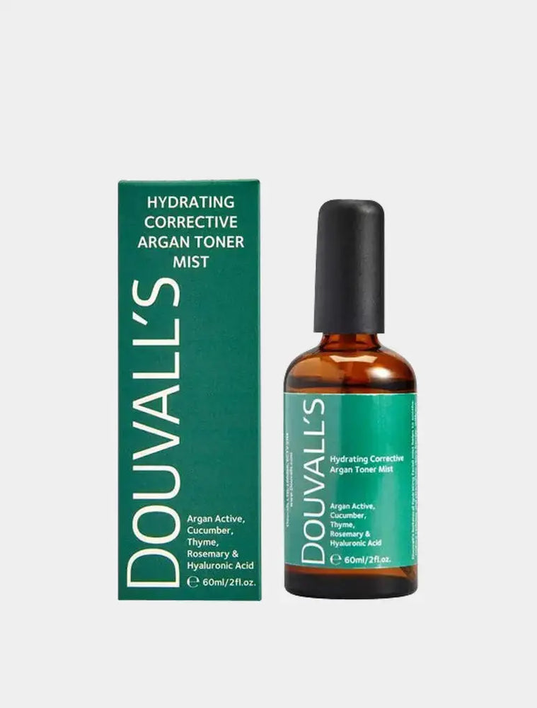 Hydrating Corrective Argan Toner Mist 60ml | Soothe, Hydrate, and Strengthen Your Skin Naturally Douvalls Beauty
