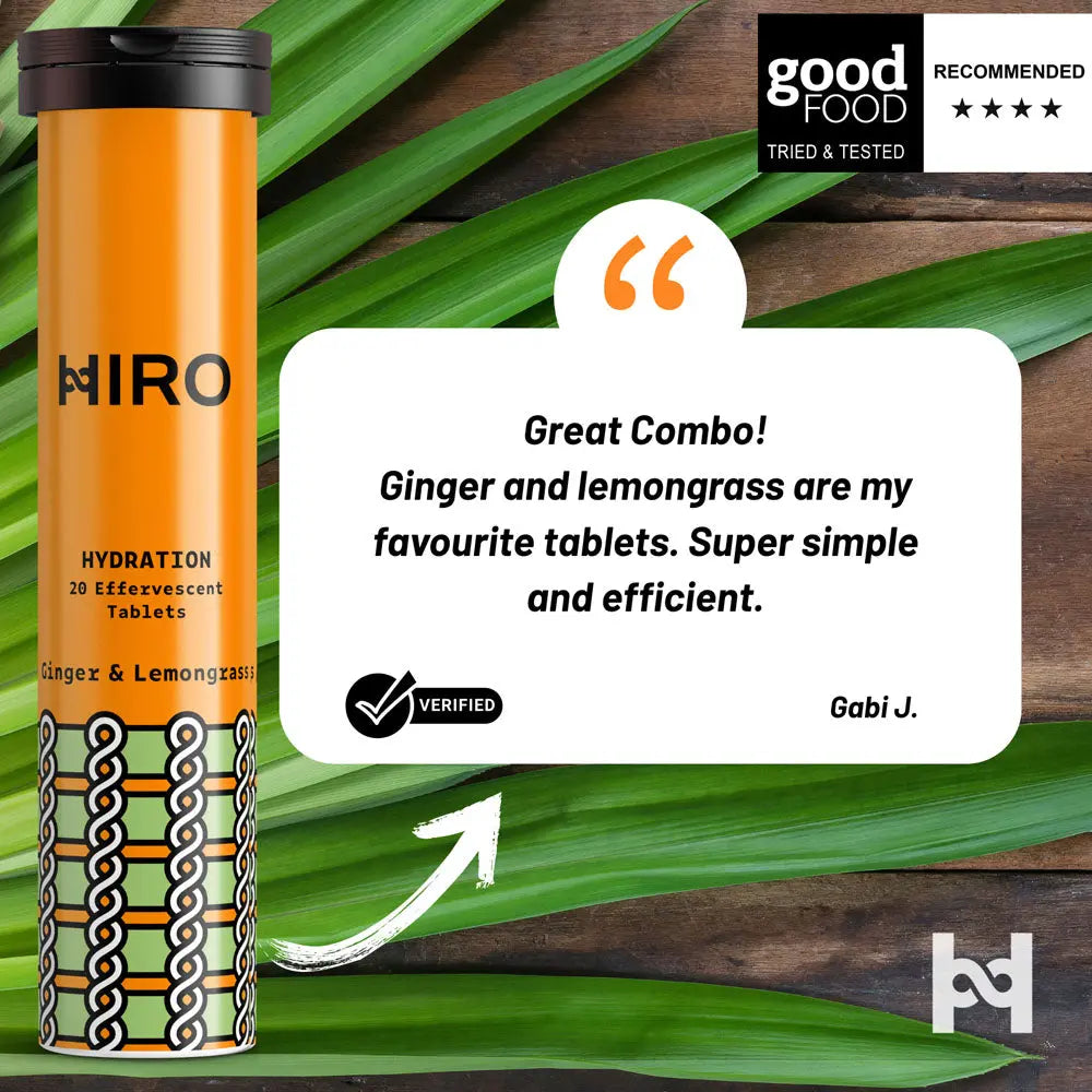 Hydration - Ginger & Lemongrass Triple Pack HIRO