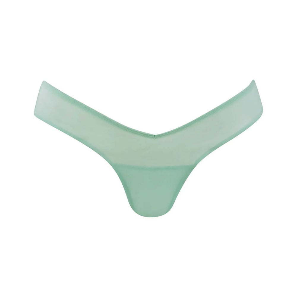 I.D. Line Fine Mesh V-thong Mint Cream NOKAYA