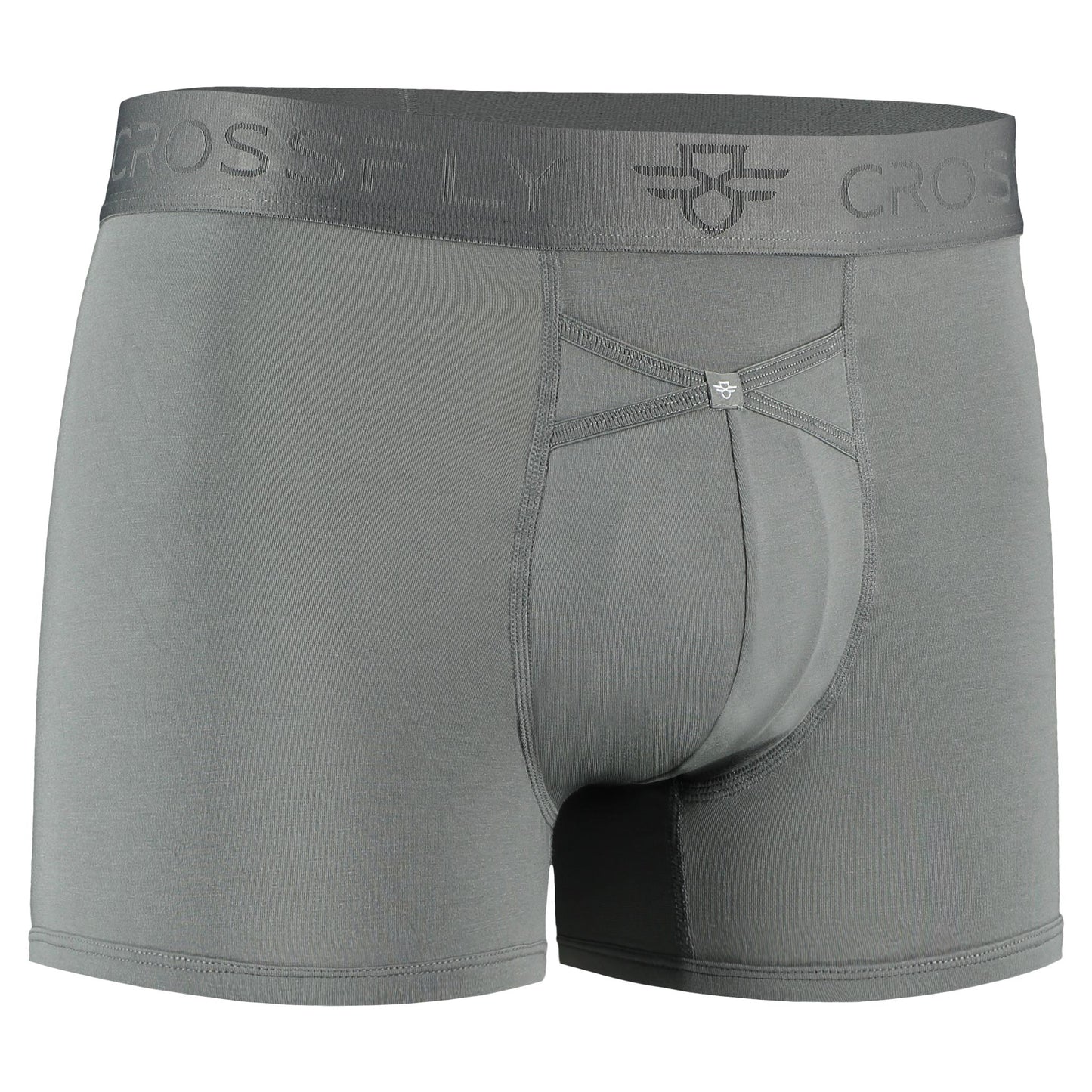 IKON Men's 3" Trunks - Charcoal Crossfly