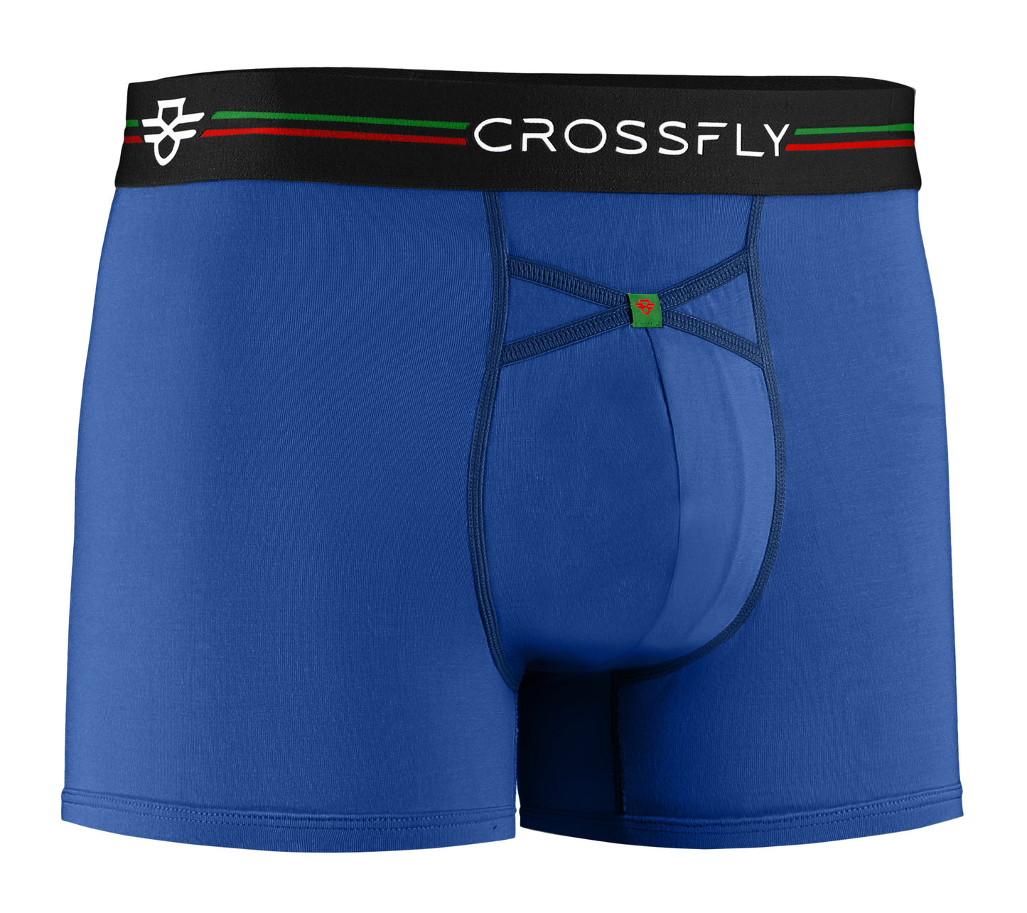 IKON X Men's 3" Trunks - Italia Blue Marle Crossfly