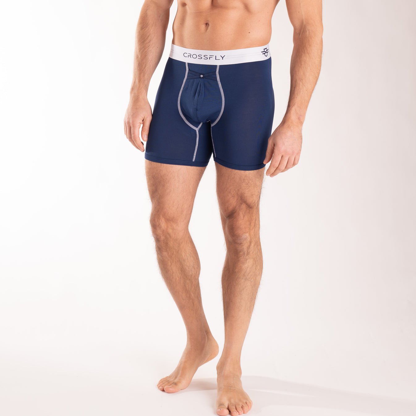 3-pack: IKON X Men's 6" Boxers - Multi Crossfly