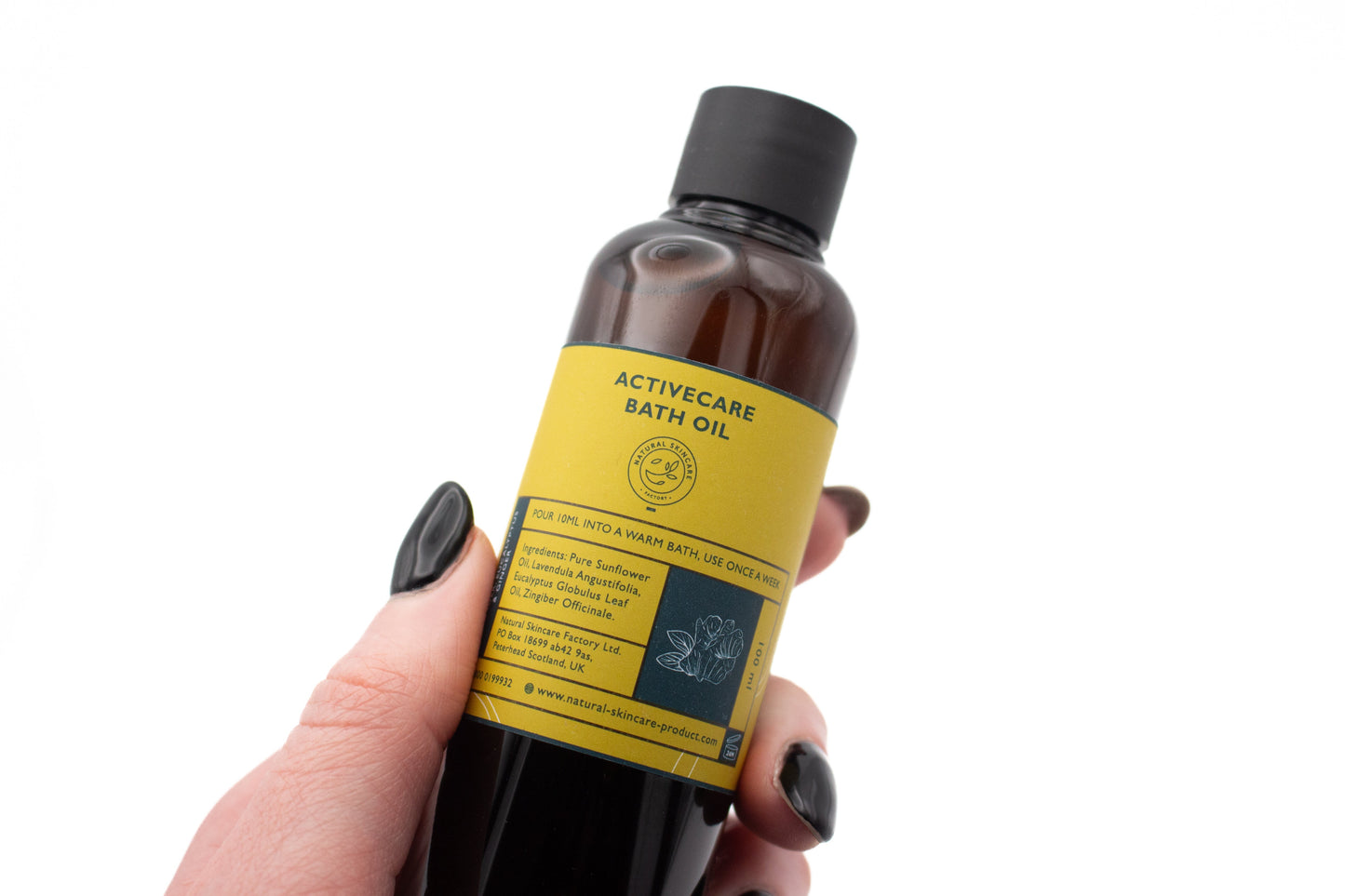 ActiveCare Bath Oil Natural Skincare Factory