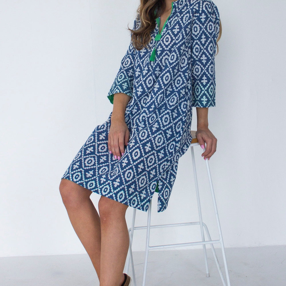 Royal Blue Kaftan Naree Clothing