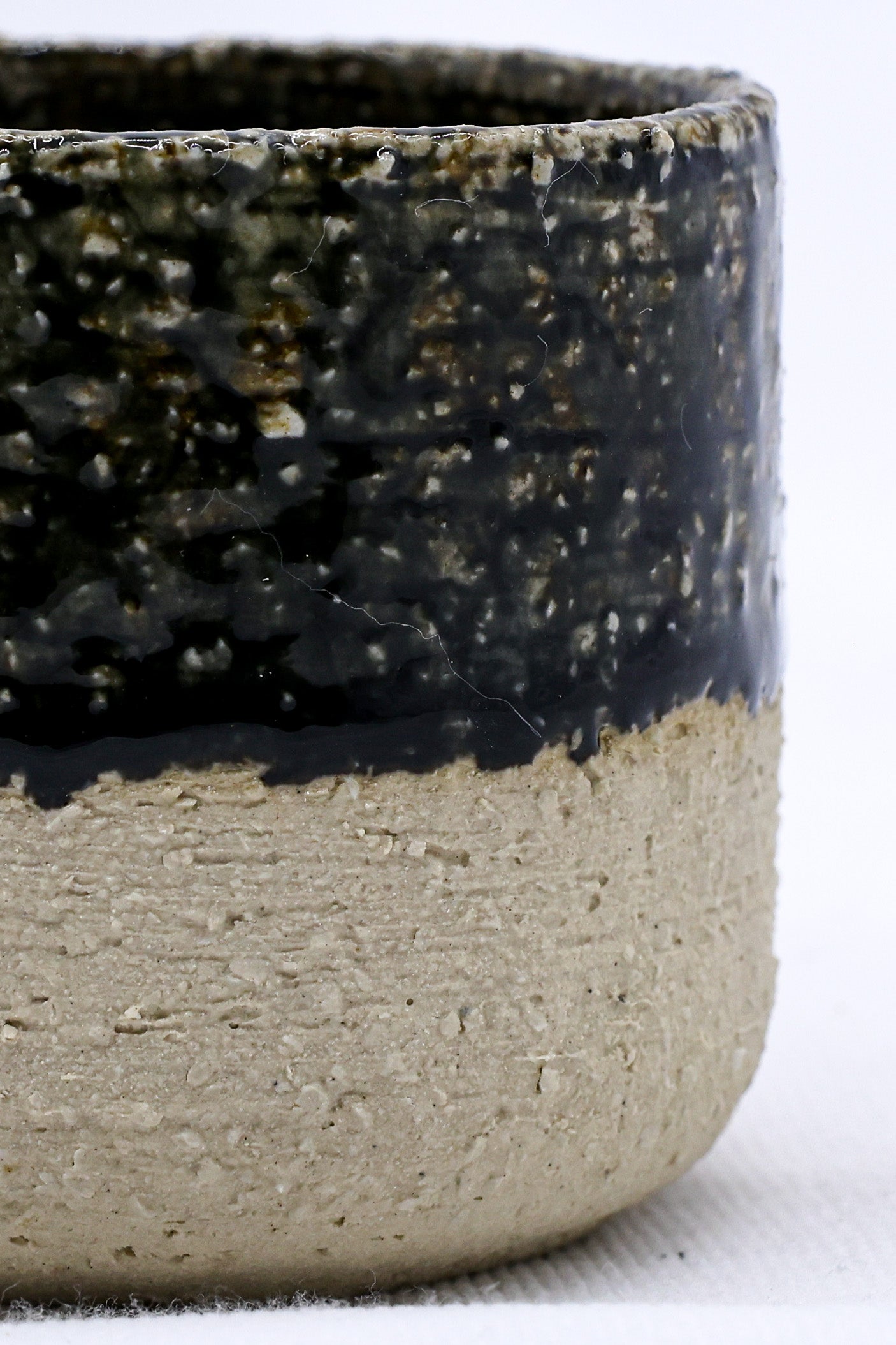 Blunero Picollo Handmade Ceramic Milled Stoneware Espresso Mug Ribera Handmade Ceramics