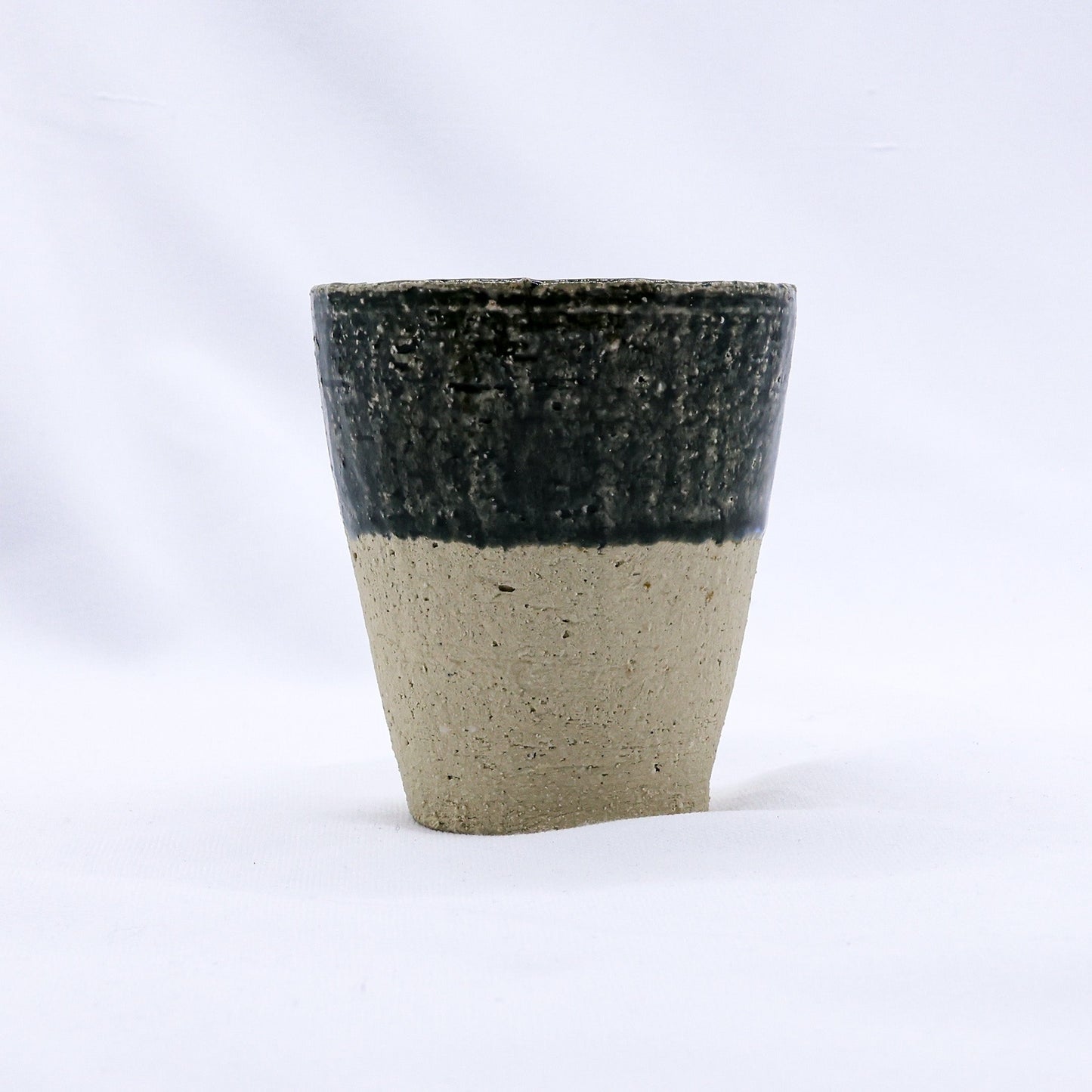 Blunero Quadra Milled Stoneware Tall Handmade Ceramic Cup Ribera Handmade Ceramics