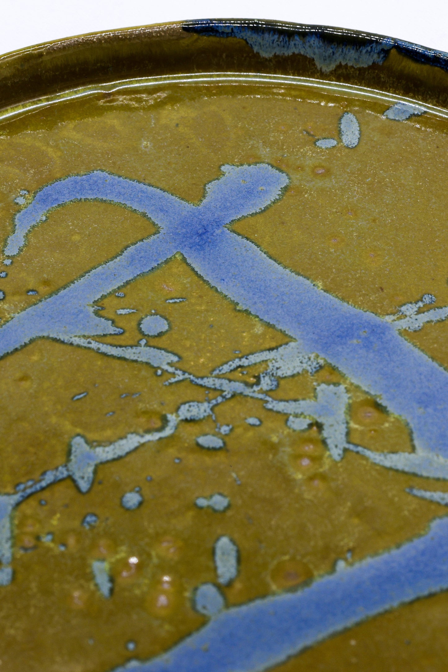 27 cm Oliveflow Smoked Grey Large Stoneware Handmade Ceramic Dinner Plate Ribera Handmade Ceramics