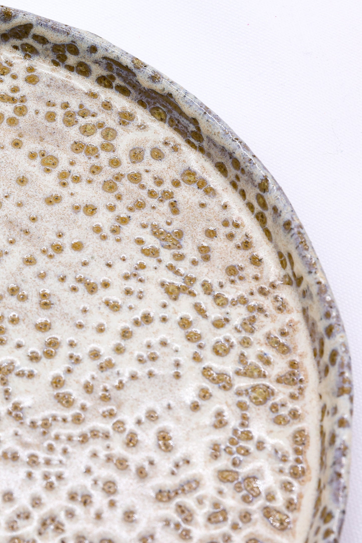 27 cm Saltfoam Stoneware Handmade Ceramic Dinner Plate Ribera Handmade Ceramics