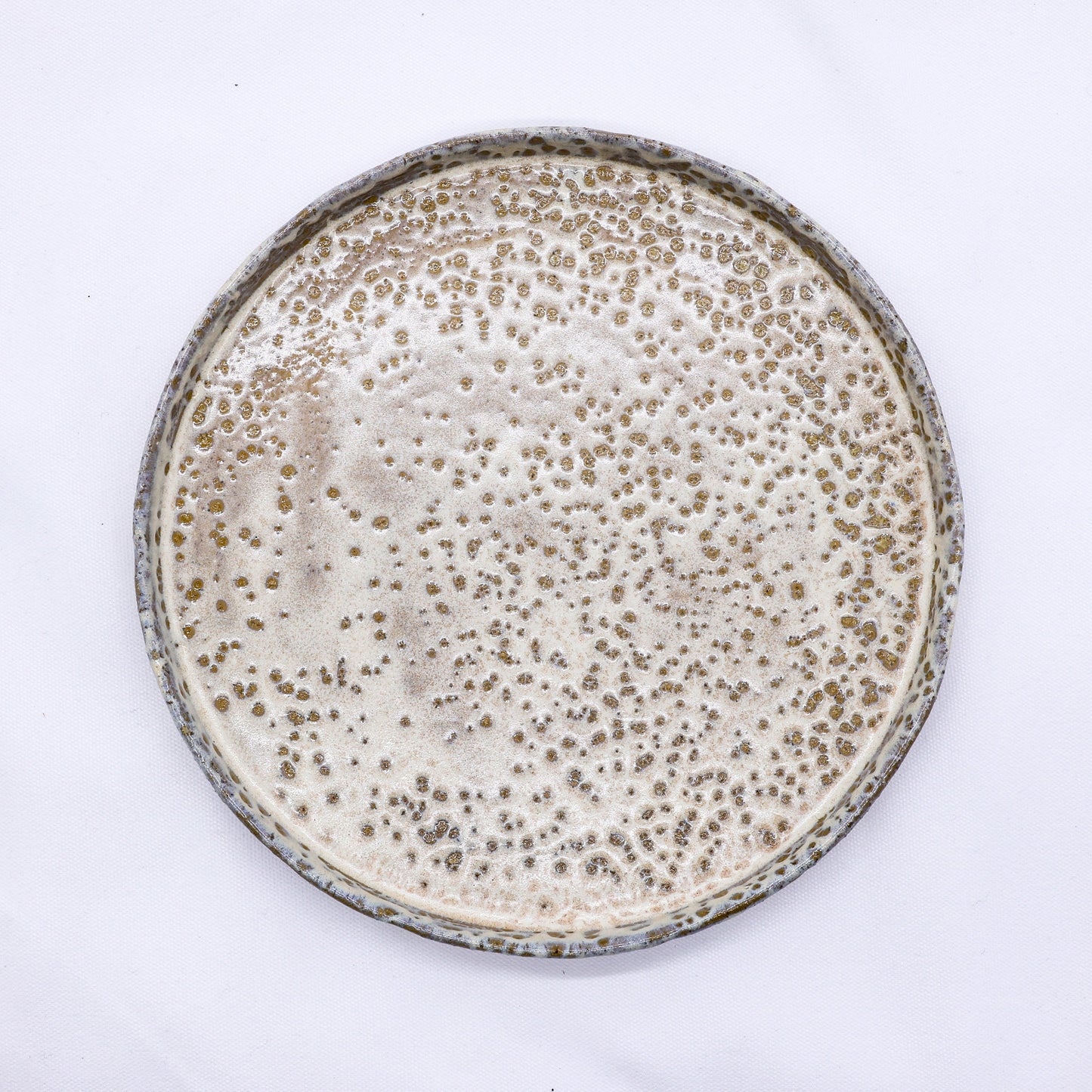 27 cm Saltfoam Stoneware Handmade Ceramic Dinner Plate Ribera Handmade Ceramics