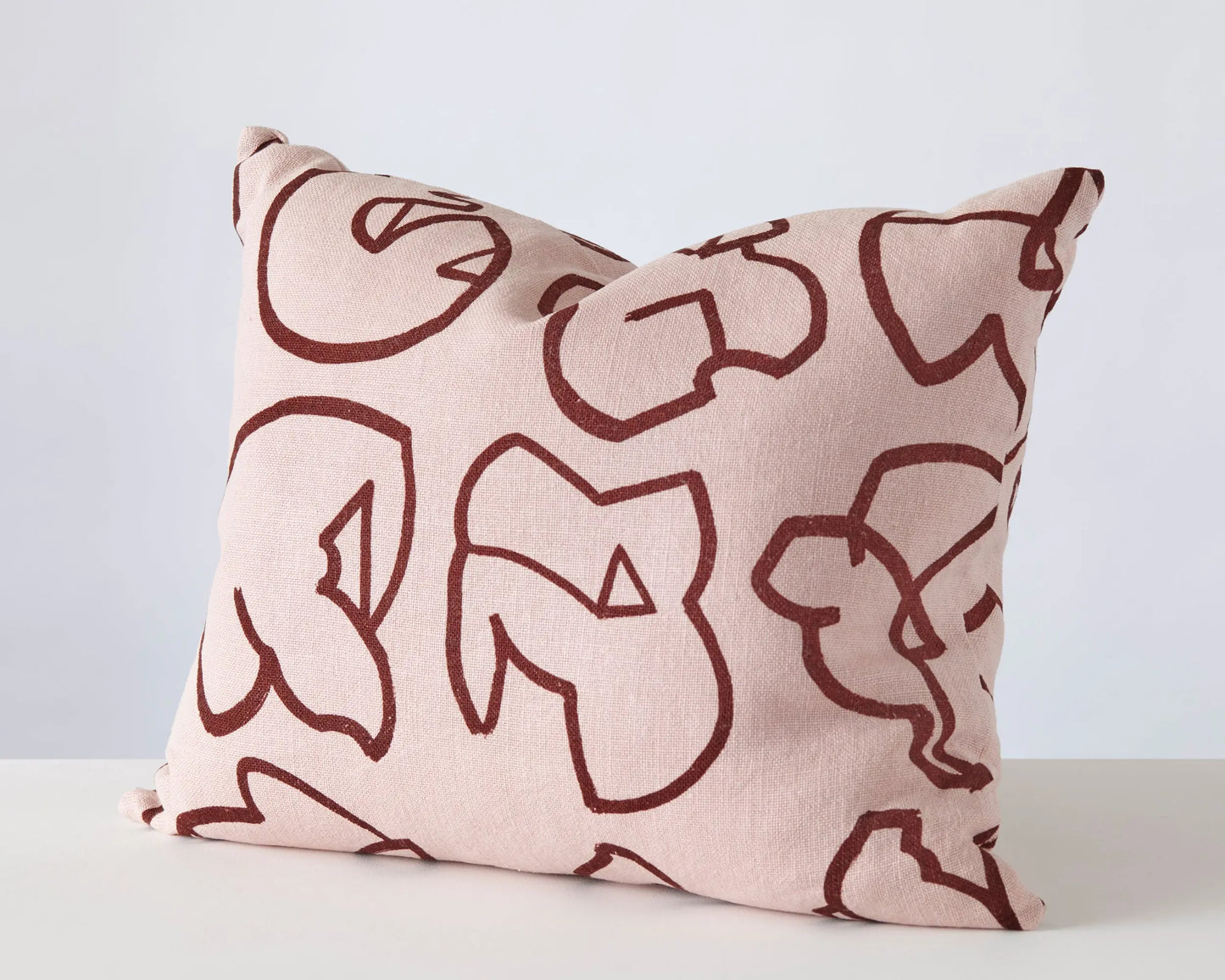 Icon Cushion | Pudding Pink Stoff Studios