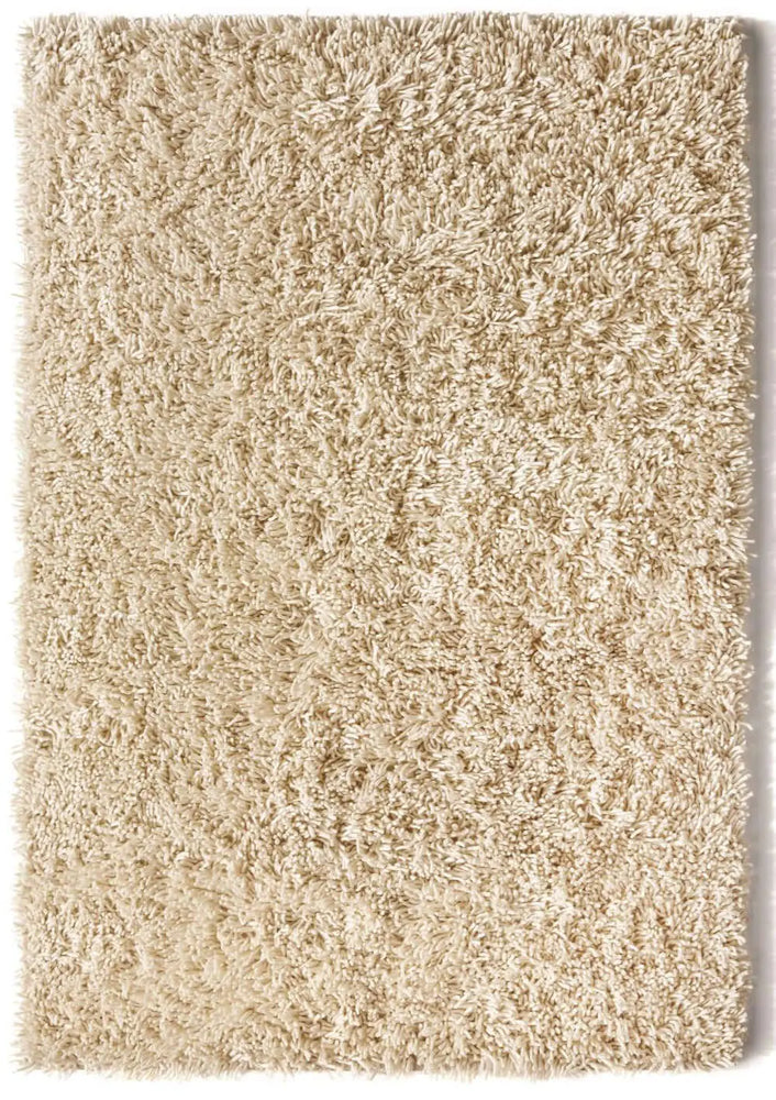 Imperial Ivory Shaggy Pile Wool Rug The Rugs