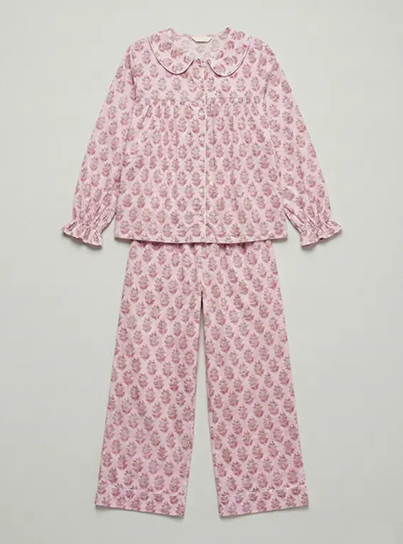 Inca Red Women's Pyjama Trouser Set WooWoo London