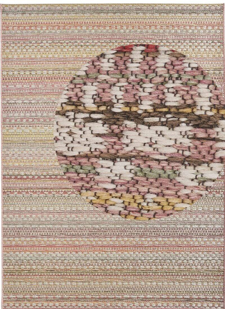 Indoor Outdoor Rug Pine – Boho Stripe Design The Rugs