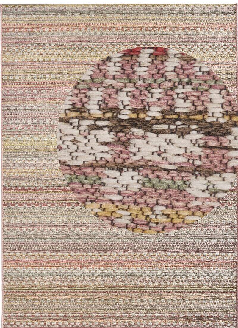 Indoor Outdoor Rug Pine – Boho Stripe Design The Rugs