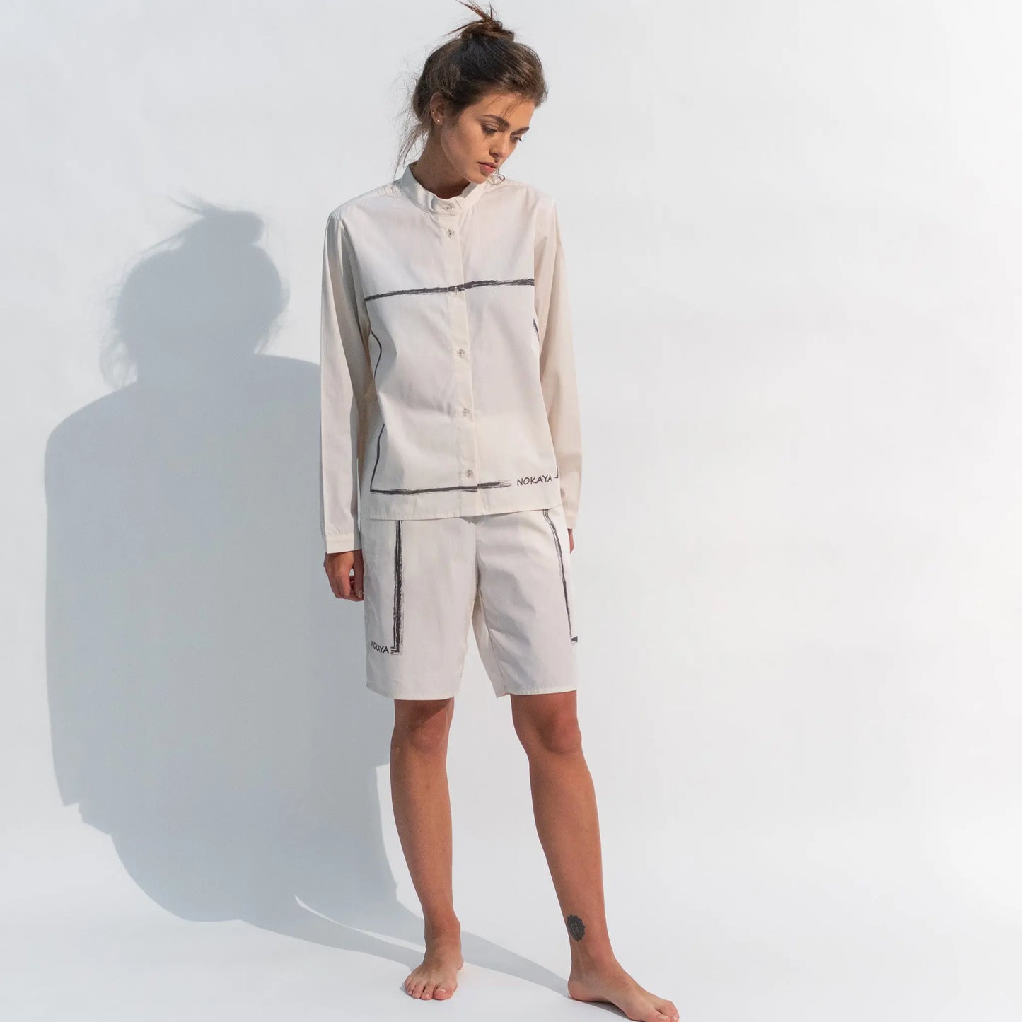 Inner Matters organic cotton Shirt White NOKAYA