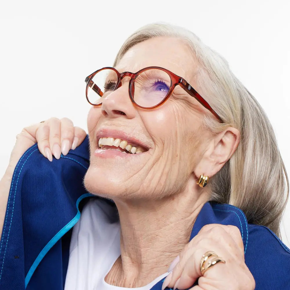 Intense Rust Le Marais Glossy Glasses Barner
