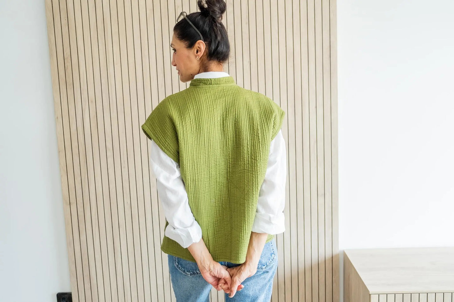 Isha Sleeveless Jacket Naree Clothing