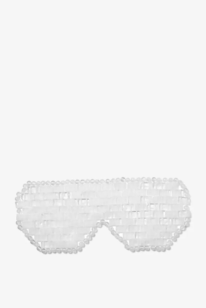 Isla Clear Quartz Eye Mask Bamford