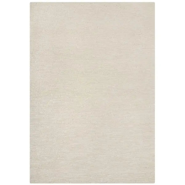 Ivory Austin Boucle Wool Rug Dunelm