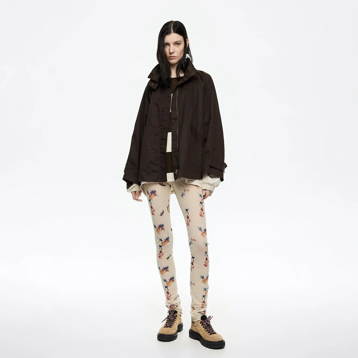 Ivory Flowers Scan tulle leggings Bimba y Lola UK