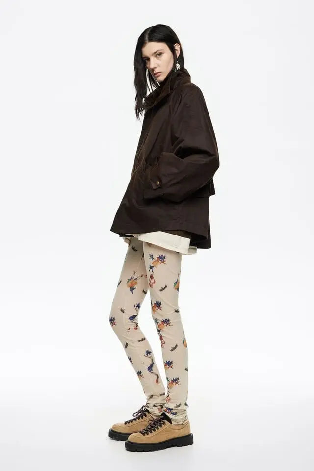 Ivory Flowers Scan tulle leggings Bimba y Lola UK