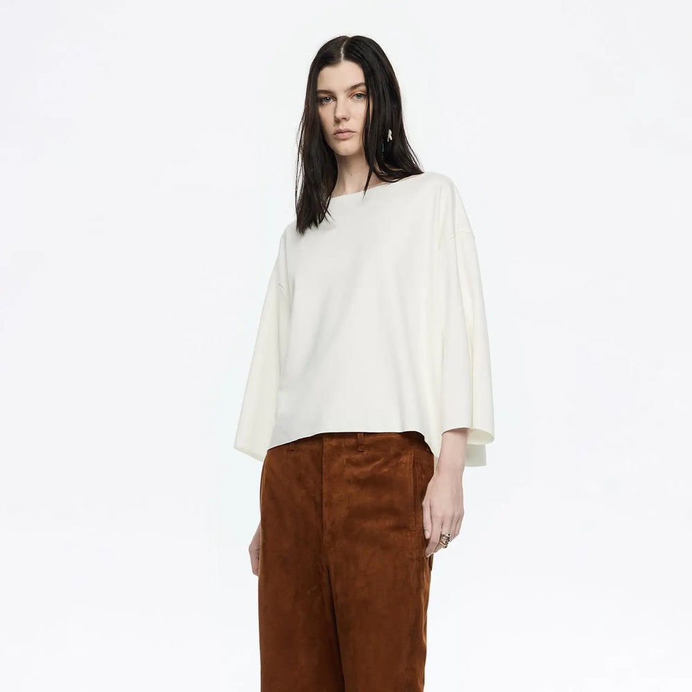 Ivory ponte di roma boxy T-shirt Bimba y Lola UK