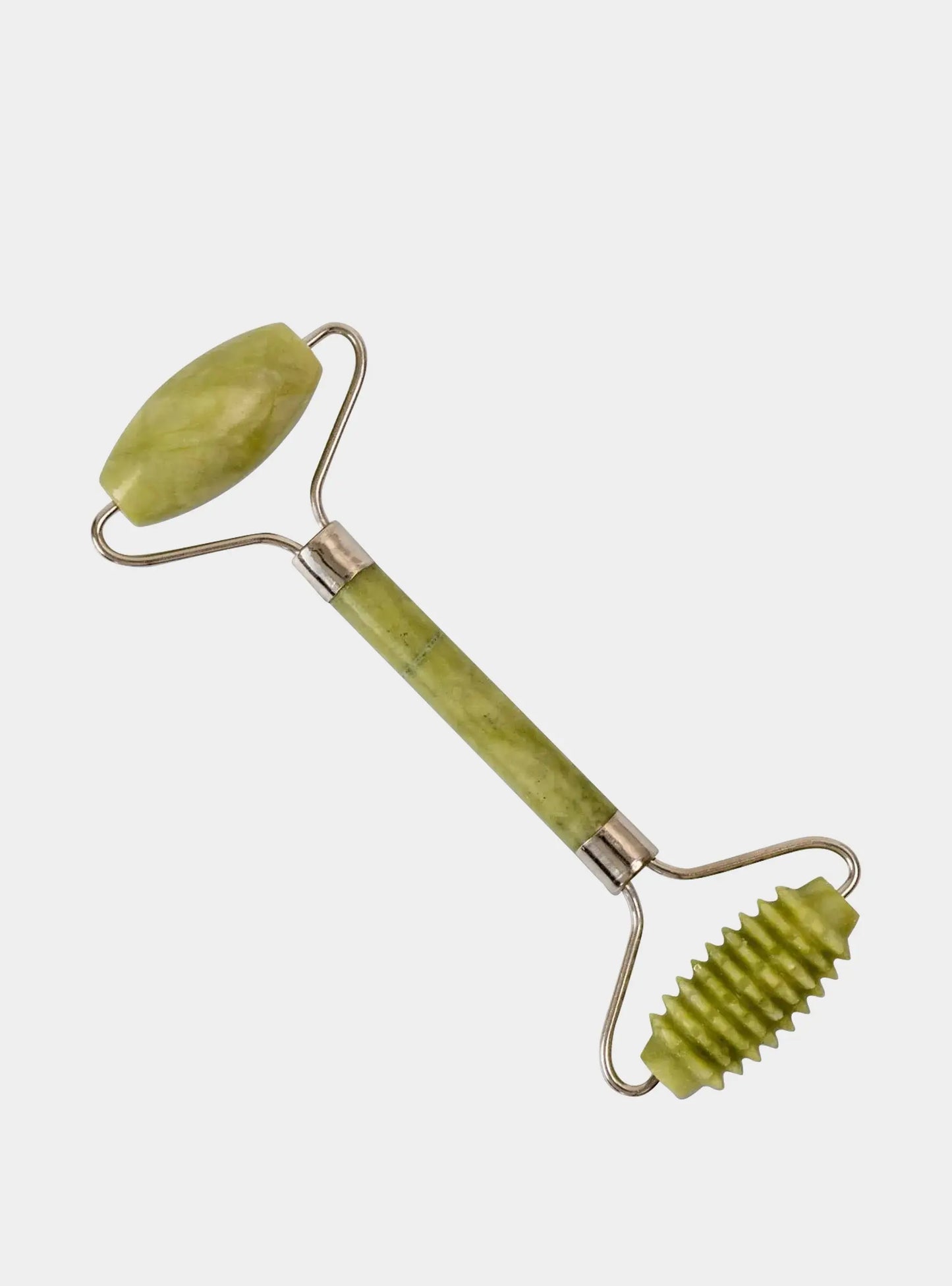 Jade Face Roller - Ridged End Eco Bath London