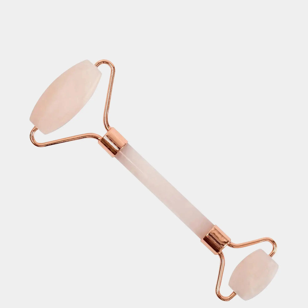 Jade Face Roller - Rose Quartz Eco Bath London