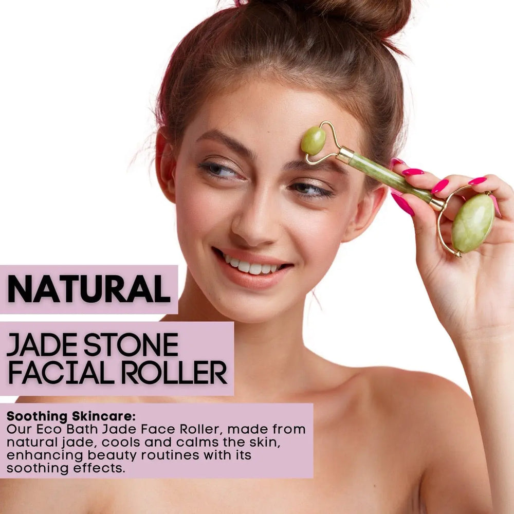 Jade Face Roller - Smooth End Eco Bath London