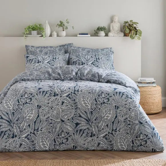Jama Duvet Cover and Pillowcase Set Dunelm