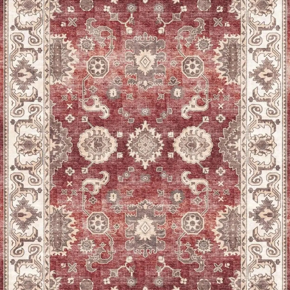 Jasru Vintage Washable Rug The Rugs
