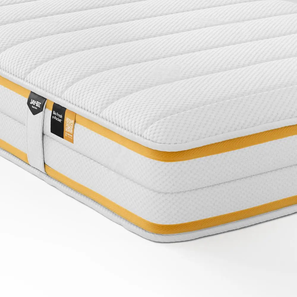Jay-Be Bio Fresh e - Pocket Eco - Friendly Pocket Spring Children's Mattress Happy Beds