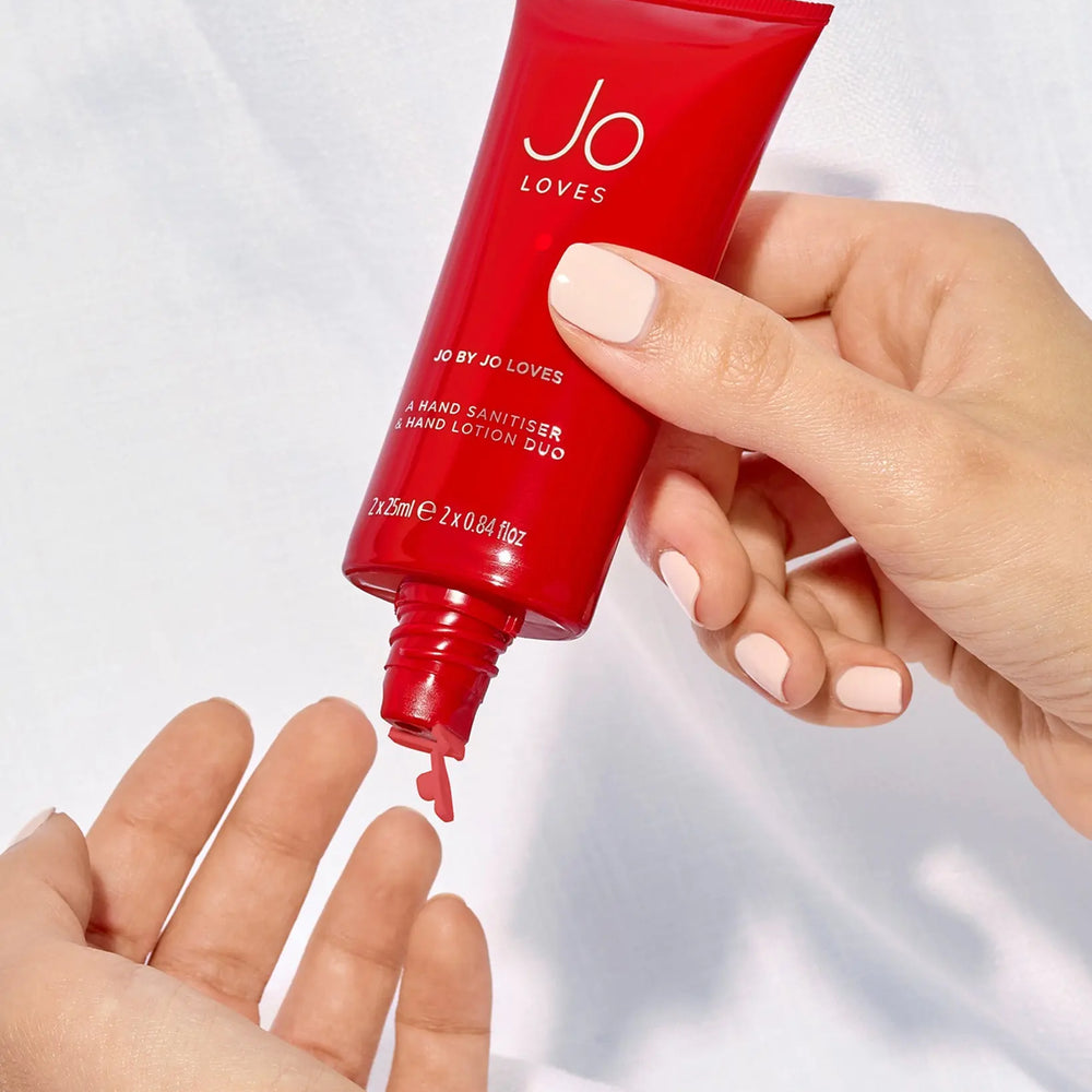 Jo by Jo Loves - A Hand Sanitiser & Lotion Duo Jo Loves