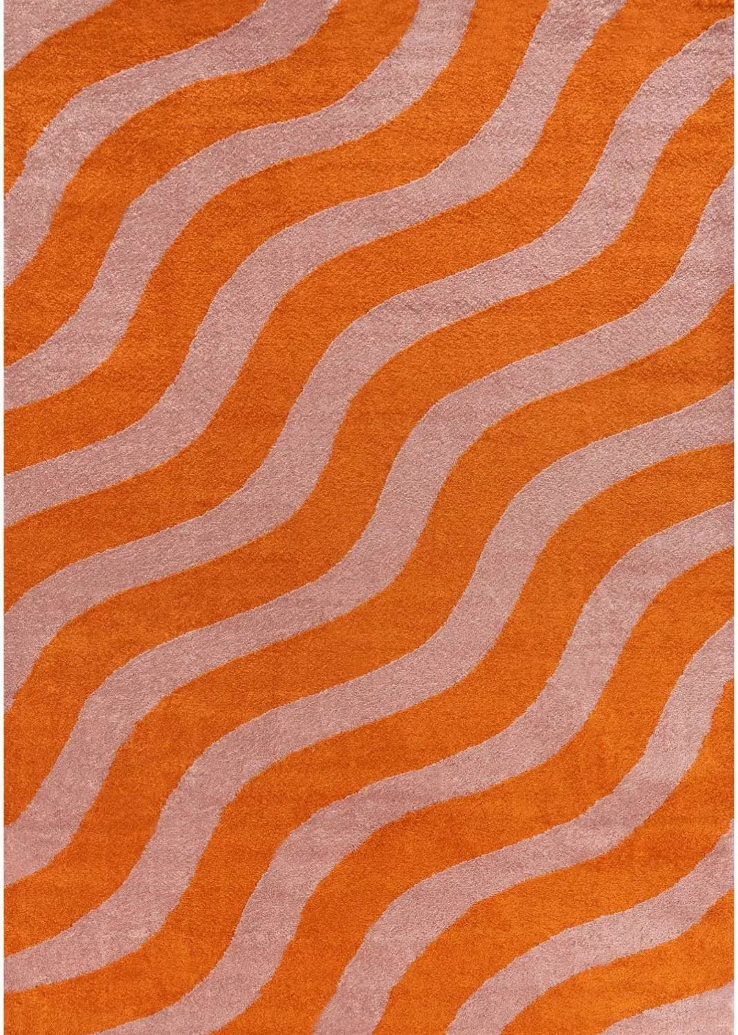 Joli Wave Orange & Pink Rug The Rugs