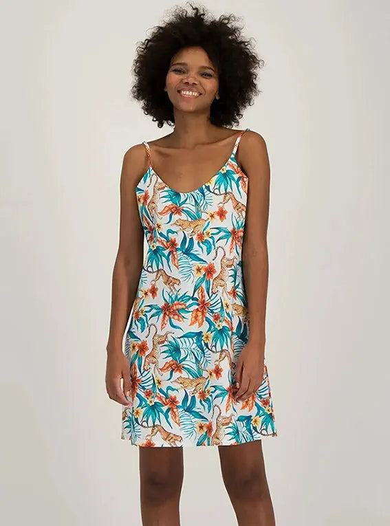 Jungle Cheetah Women's Chemise Nighty Woodstock Laundry