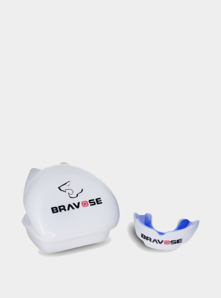 Junior White Mouth guard Gum shield Bravose