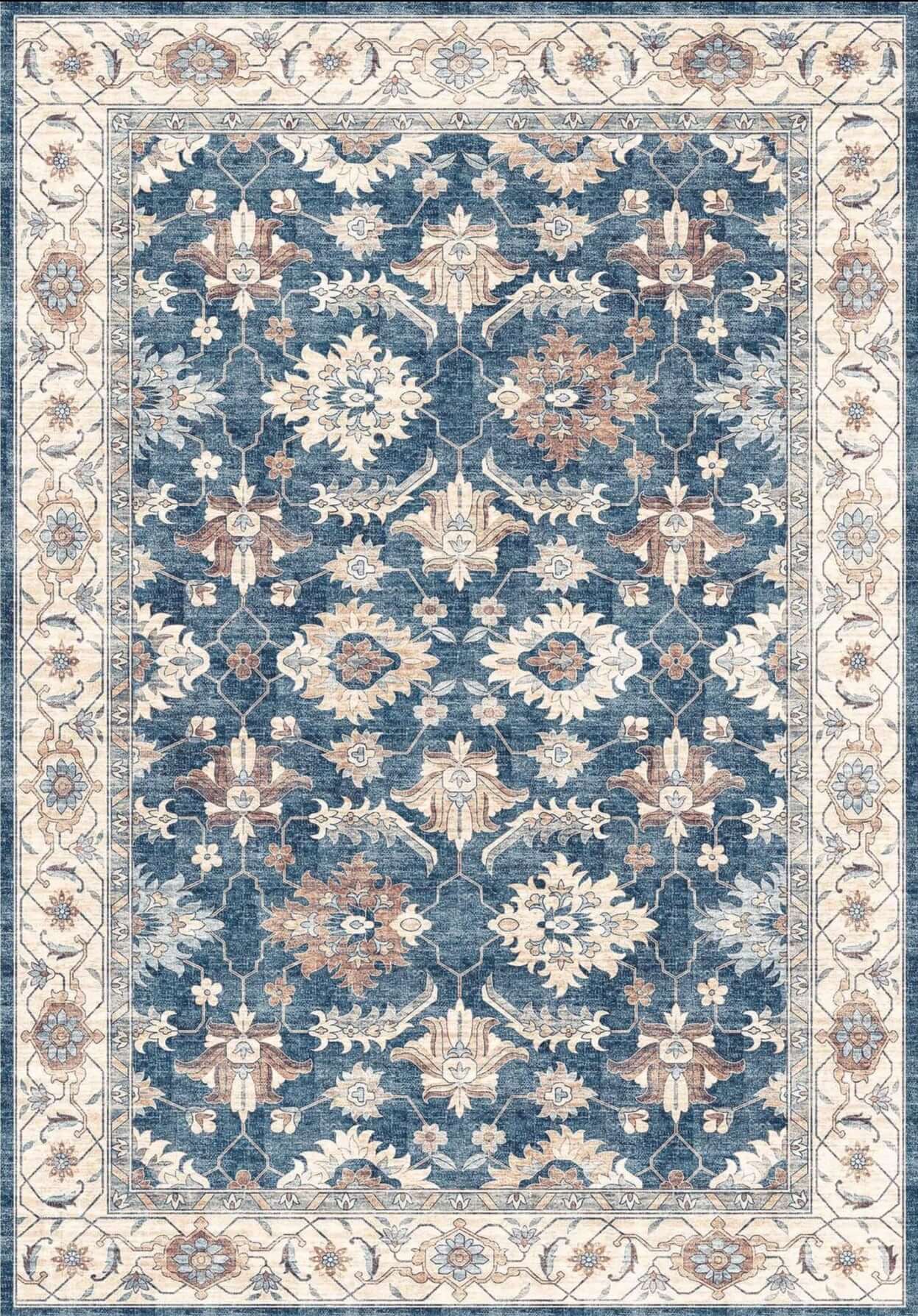 Jurdar Vintage Washable Rug The Rugs